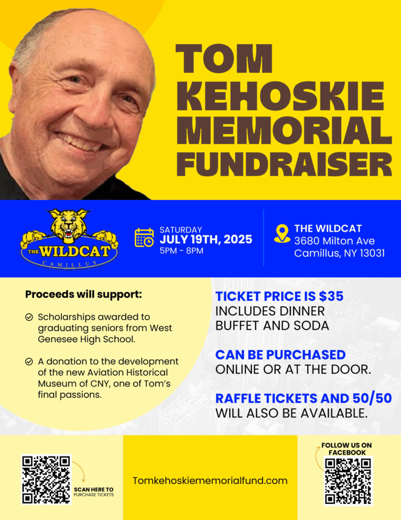 Tom Kehoskie Memorial Fundraiser